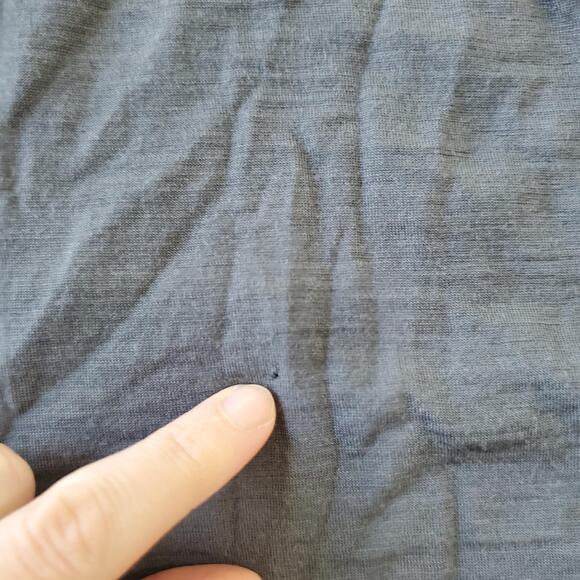 Sioro Shirt Mens Medium Gray Merino Wool Long Sleeve Crewneck Base Layer Top - Picture 5 of 9